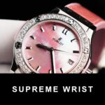 Hublot Classic Fusion Replica Watch Dial Mother of Pearl Pink Moissanite Diamonds 1:1 Super Clone - Image 9