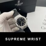 Hublot Classic Fusion Replica Watch Womens Black Dial HB Factory 1:1 Super Clone - Image 2