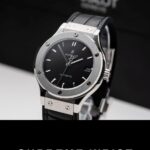 Hublot Classic Fusion Titanium Black Replica Watch JJF Factory 1:1 Super Clone
