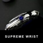 Hublot Classic Fusion Titanium Replica Watch Black Dial Custom Moissanite Diamonds 1:1 Super Clone - Image 6