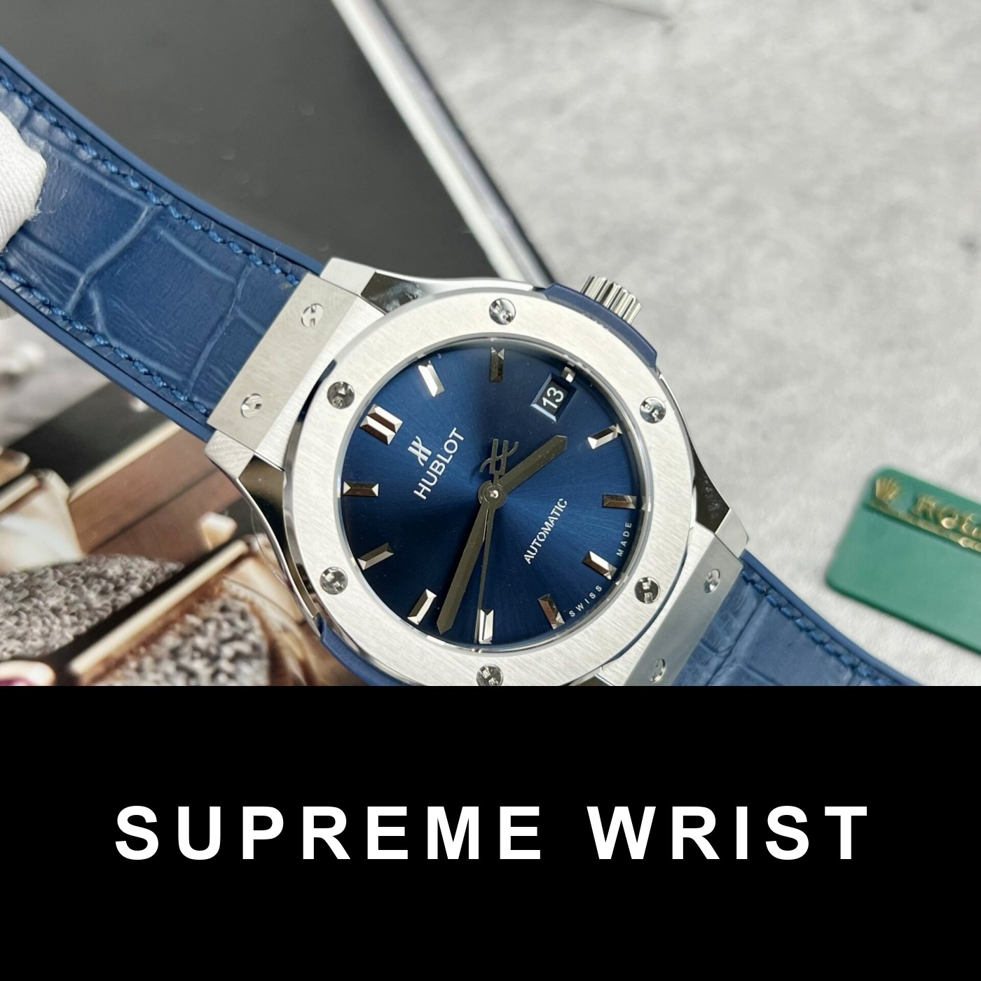 hublot-classic-fusion-titanium-replica-watch-blue-leather-strap-2684.jpg Hublot Classic Fusion Titanium Replica Watch Blue Leather Strap JJF 1:1 Super Clone - Image 1