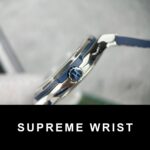 Hublot Classic Fusion Titanium Replica Watch Blue Leather Strap JJF 1:1 Super Clone - Image 4