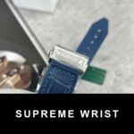 Hublot Classic Fusion Titanium Replica Watch Blue Leather Strap JJF 1:1 Super Clone - Image 7