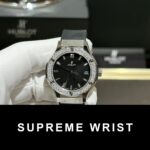Hublot Classic Fusion Replica Watch With Moissanite Diamond Rubber Strap HB Factory 1:1 Super Clone - Image 3