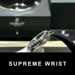 Hublot Classic Fusion Replica Watch With Moissanite Diamond Rubber Strap HB Factory 1:1 Super Clone - Image 5