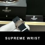 Hublot Classic Fusion Replica Watch With Moissanite Diamond Rubber Strap HB Factory 1:1 Super Clone - Image 6