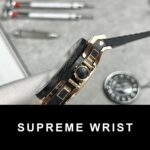 Hublot Replica Watch Big Bang King Gold Black Dial Rubber Strap 1:1 Super Clone - Image 4