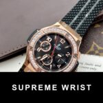 Hublot Replica Watch Big Bang King Gold Choronograph Rubber Strap 1:1 Super Clone - Image 2