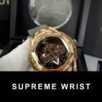 Hublot Replica Watch Big Bang Sang Bleu II King Gold HB Factory 1:1 Super Clone