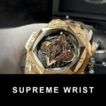 Hublot Replica Watch Big Bang Sang Bleu II King Gold HB Factory 1:1 Super Clone - Image 2