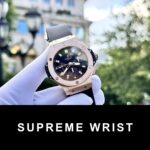 Hublot Replica Watch Big Bang Chronograph King Gold Black Dial 1:1 Super Clone - Image 2
