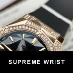 Hublot Orlinski King Gold Black Dial Custom Moissanite Diamonds Hong Kong 1:1 Super Clone - Image 5