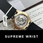 Hublot Orlinski King Gold Black Dial Custom Moissanite Diamonds Hong Kong 1:1 Super Clone - Image 7