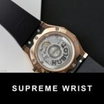 Hublot Orlinski King Gold Replica Watch Full Moissanite Diamond 1:1 Super Clone - Image 9