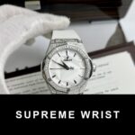 Hublot Orlinski Replica Watch White Dial Custom Moissanite Diamonds APS Factory 1:1 Super Clone - Image 3