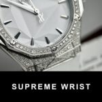 Hublot Orlinski Replica Watch White Dial Custom Moissanite Diamonds APS Factory 1:1 Super Clone - Image 5