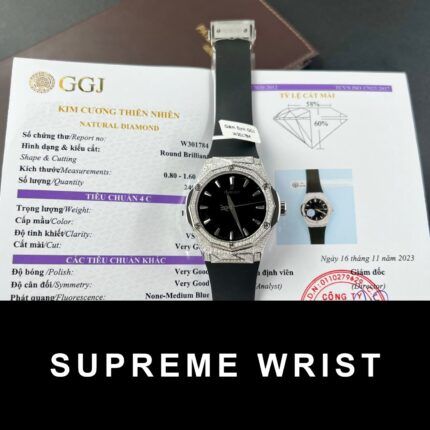 Hublot Orlinski Replica Watch With Full Natural Diamonds Hong Kong 1:1 Super Clone