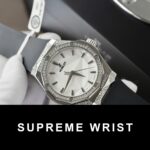 Hublot Orlinski White Dial Replica Watch Custom Moissanite Diamonds Hong Kong 1:1 Super Clone - Image 4