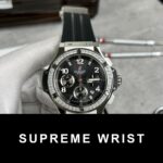Hublot Replica Watch 1:1 Big Bang Geneve Chronograph With Diamonds Bezel 1:1 Super Clone