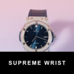 Hublot Replica Watch 1:1 Classic Fusion Full Natural Diamond Blue Dial 1:1 Super Clone - Image 2