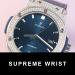 Hublot Replica Watch 1:1 Classic Fusion Full Natural Diamond Blue Dial 1:1 Super Clone - Image 5