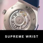 Hublot Replica Watch 1:1 Classic Fusion Full Natural Diamond Blue Dial 1:1 Super Clone - Image 9