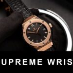 Hublot Replica Watch 1:1 Classic Fusion King Gold Leather Strap 1:1 Super Clone