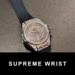 Hublot Replica Watch 1:1 One Click Gold Wrapped With Full Moissanite 1:1 Super Clone - Image 2