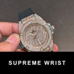 Hublot Replica Watch 1:1 One Click Gold Wrapped With Full Moissanite 1:1 Super Clone - Image 5