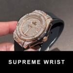 Hublot Replica Watch 1:1 One Click Gold Wrapped With Full Moissanite 1:1 Super Clone - Image 6
