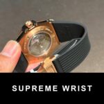 Hublot Replica Watch 1:1 One Click Gold Wrapped With Full Moissanite 1:1 Super Clone - Image 7