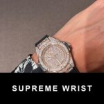 Hublot Replica Watch 1:1 One Click Gold Wrapped With Full Moissanite 1:1 Super Clone - Image 8