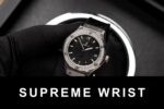 Hublot Replica Watch 1:1 With Diamonds Bezel Black Dial HB Factory 1:1 Super Clone