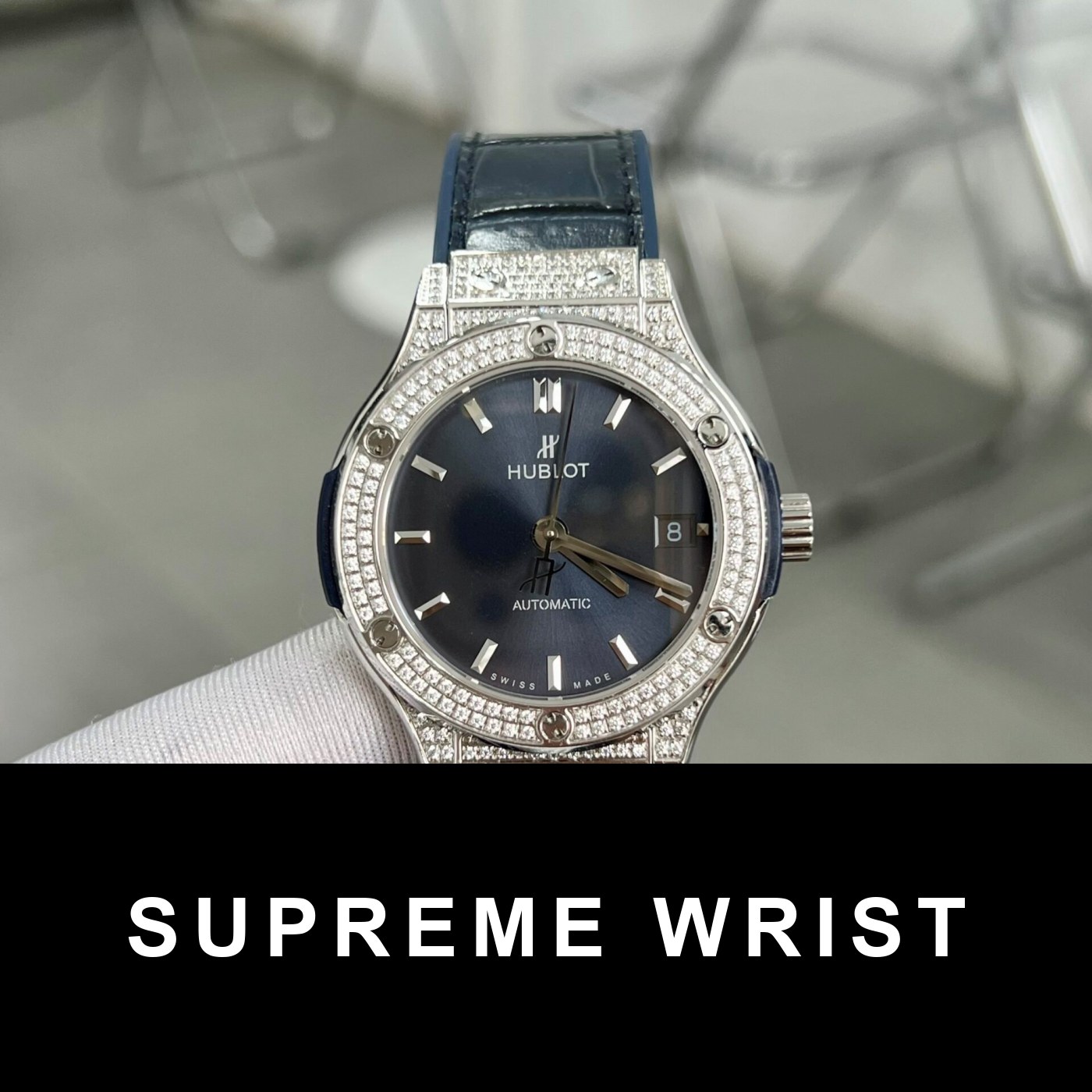 hublot-replica-11-watch-with-full-diamond-case-blue-4597.jpg Hublot Replica Watch 1:1 With Full Diamond Case Blue HB Factory 1:1 Super Clone - Image 1