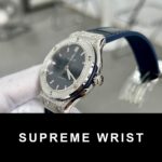 Hublot Replica Watch 1:1 With Full Diamond Case Blue HB Factory 1:1 Super Clone - Image 5