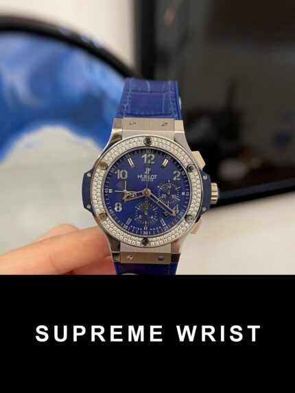 Hublot Replica Watch Big Bang Chronograph Blue 1:1 Super Clone