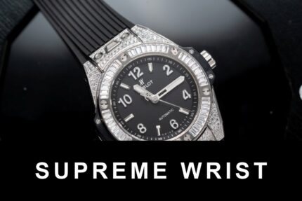 Hublot Replica Watch Big Bang One Click Black Dial Rubber Strap 1:1 Super Clone