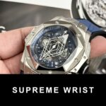 Hublot Replica Watch Big Bang Sang Bleu II Titanium Blue Dial BBF 1:1 Super Clone - Image 4