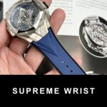Hublot Replica Watch Big Bang Sang Bleu II Titanium Blue Dial BBF 1:1 Super Clone - Image 5