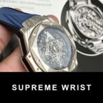 Hublot Replica Watch Big Bang Sang Bleu II Titanium Blue Dial BBF 1:1 Super Clone - Image 6