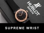 Hublot Replica Watch Ceramic Demi Rose Rubber Strap 1:1 Super Clone