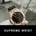 Hublot Replica Watch Classic Fusion King Gold With Diamonds Case HB Factory 1:1 Super Clone - Image 3