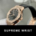 Hublot Replica Watch Classic Fusion King Gold With Diamonds Case HB Factory 1:1 Super Clone - Image 4