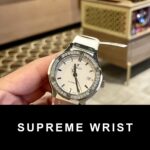 Hublot Replica Watch Classic Fusion White Dial Custom Moissanite Diamonds 1:1 Super Clone - Image 4