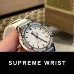 Hublot Replica Watch Classic Fusion White Dial Custom Moissanite Diamonds 1:1 Super Clone - Image 5