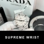 Hublot Replica Watch Full Moissanite Diamond White HB Factory 1:1 Super Clone - Image 2