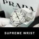 Hublot Replica Watch Full Moissanite Diamond White HB Factory 1:1 Super Clone - Image 3