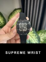 Hublot Replica Watch Square Bang Unico Ceramic Black BBF Factory 1:1 Super Clone