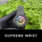 Hublot Replica Watch Takashi Murakami Rainbow Ceramic Rubber Strap 1:1 Super Clone - Image 2