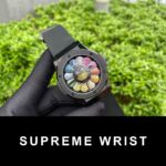 Hublot Replica Watch Takashi Murakami Rainbow Ceramic Rubber Strap 1:1 Super Clone - Image 3